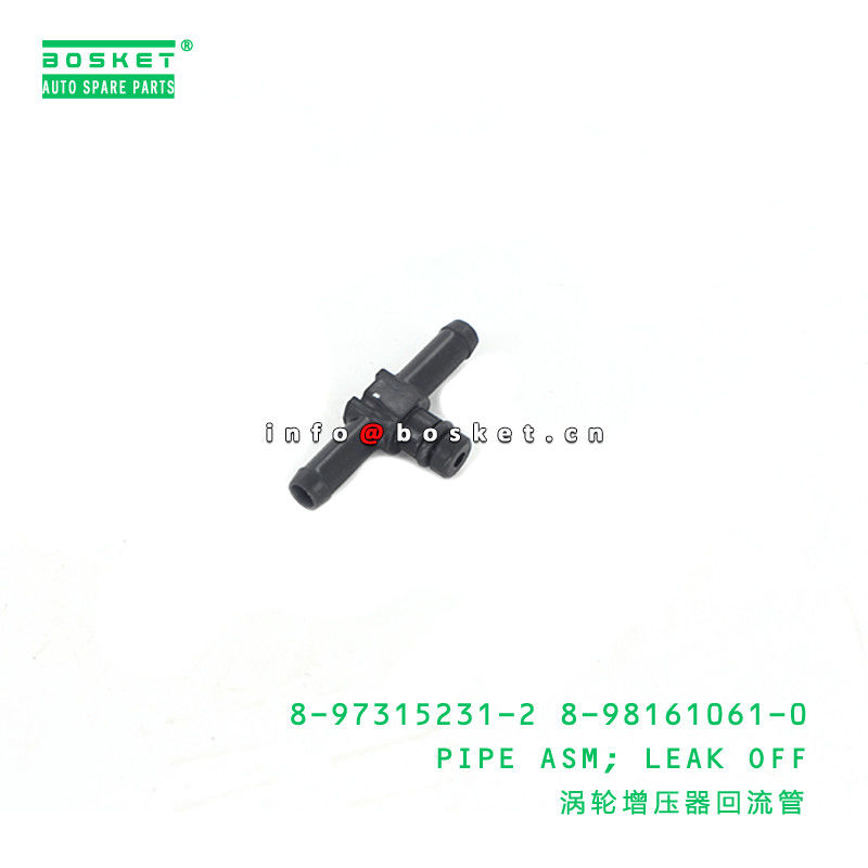 8-97315231-2 8-98161061-0 Leak Off Pipe Assembly 8973152312 8981610610 Suitable for ISUZU UC 4JJ1