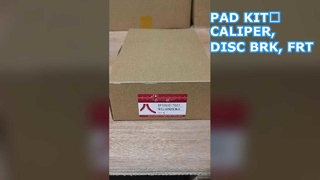 প্যাড কিট; ক্যালিপার, ডিস্ক বিআরকে, এফআরটি