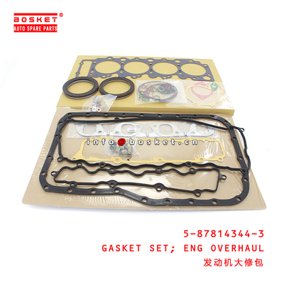 5-87814344-3 Engine Overhaul Gasket Set For ISUZU 4HF1-N 5878143443