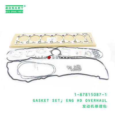 1-87815087-1 Engine Head Overhaul Gasket Set For ISUZU FRR FSR FTR 1878150871