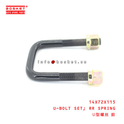 14X72X115 Rear Spring U Bolt Set For ISUZU HD72