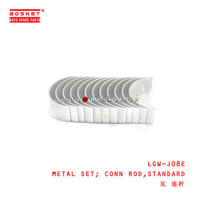 LGW-J08E standard Connecting Rod Metal Set suitable for ISUZU HINO500 J08E
