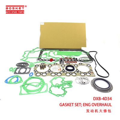 DXB-4D34 Engine Overhaul Gasket Set suitable for ISUZU  4D34 DXB-4D34