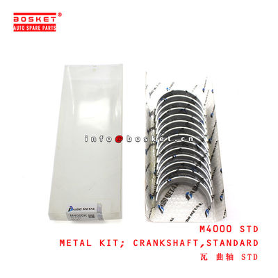 M4000 STD Standard Crankshaft Metal Kit suitable for ISUZU  6HE1 6HE1-T 6HH1 6HE1-T 6HK1