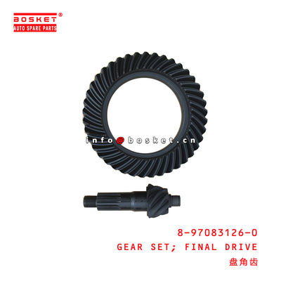 8-97083126-0 Final Drive Gear Set Suitable For ISUZU NQR 8970831260