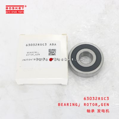 63032RSC3 GENERATOR ROTOR BEARING  suitable for ISUZU   63032RSC3