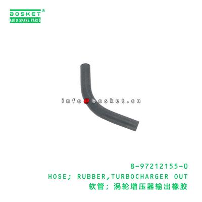 8-97212155-0 Turbocharger Out Rubber Hose suitable for ISUZU   8972121550