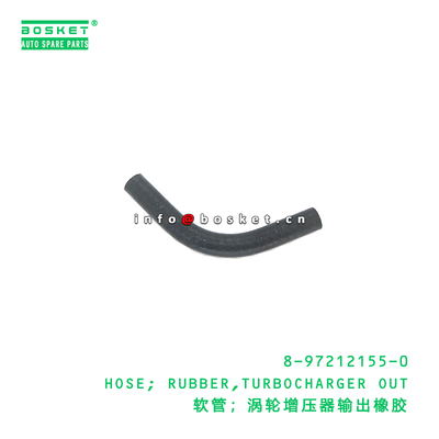 8-97212155-0 Turbocharger Out Rubber Hose suitable for ISUZU   8972121550