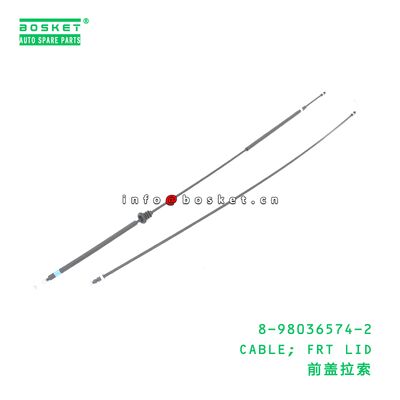 8-98036574-2 CABLE; FRT LID suitable for ISUZU VC46 6UZ1 8980365742