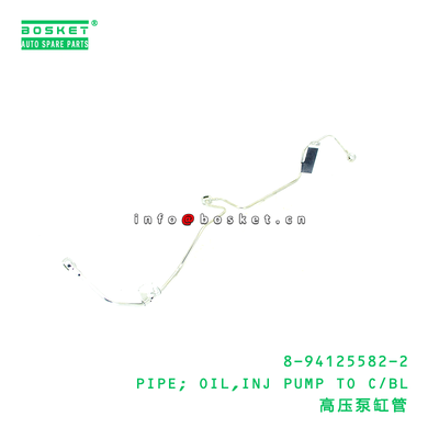 8-94125582-2 PIPE; OIL,INJ PUMP TO C/BL Suitable for ISUZU 8941255822