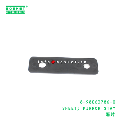 8-98063786-0 Mirror Stay Sheet for ISUZU VC46 6UZ1 with 3 Months Warranty