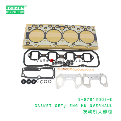 5-87812005-0 Gasket Set for ISUZU 4BE1 Engine Head Overhaul Kit with 15-20 Days Delivery