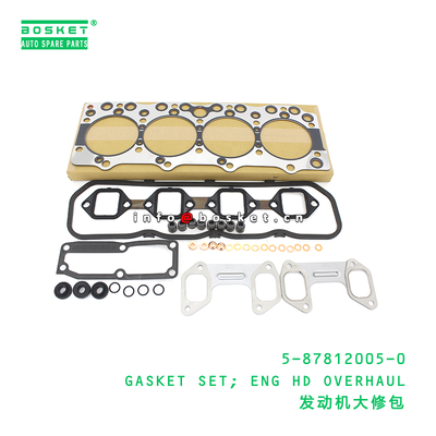 5-87812005-0 Gasket Set for ISUZU 4BE1 Engine Head Overhaul Kit with 15-20 Days Delivery