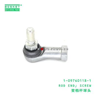1-09760118-1 ROD END; SCREW suitable for ISUZU FVZ3 FVR NHR NKR 6HK1 6HH1 6SD1 1097601181
