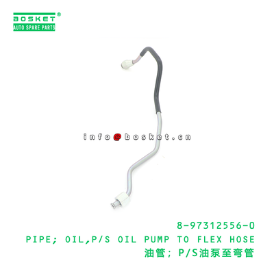 ISUZU 8973125560 Oil Pipe for Oil Pump to Flex Hose with Neutral Box Packaging