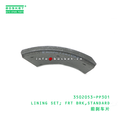 Standard FRT BRK Lining Set for ISUZU 700P 2018 4HK1 Truck Brake System