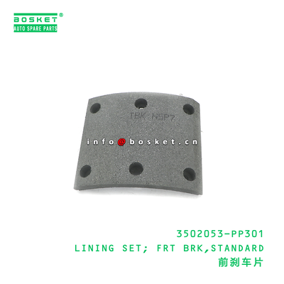 Standard FRT BRK Lining Set for ISUZU 700P 2018 4HK1 Truck Brake System