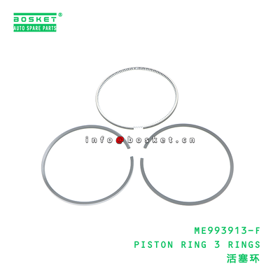 ME993913-F PISTON RING 114MM 3 RINGS 2.8K+2.0+4.0 ZB suitable for FUSO 4M50T ME993913F