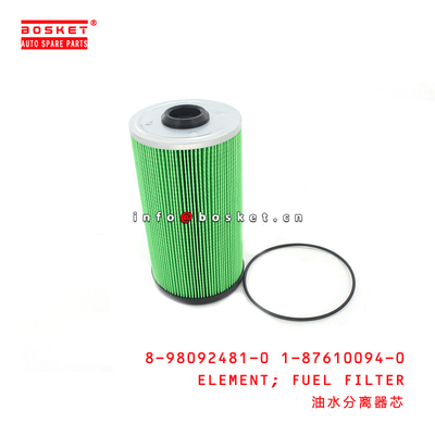 8-98092481-0 1-87610094-0 Fuel Filter Element 8980924810 1876100940 Suitable for ISUZU F Series Truck 4HK1