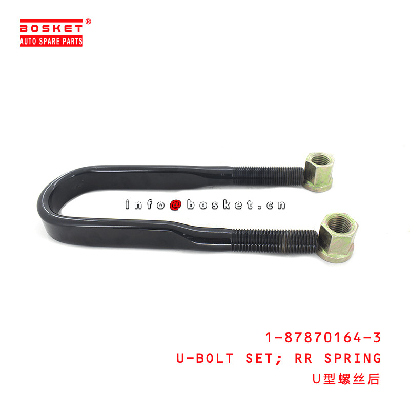 1-87870164-3 Truck Chassis Parts Rear Spring U Bolt Set 1878701643 For ISUZU CXZ51K