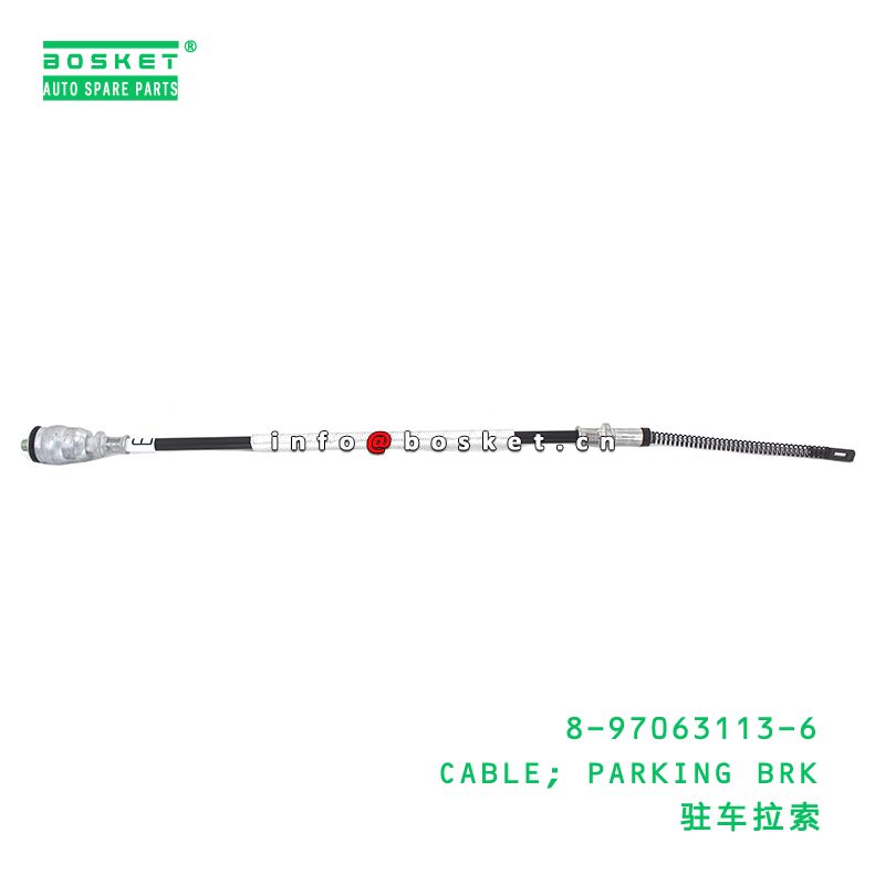 8-97063113-6 Parking Break Cable suitable for ISUZU   8970631136