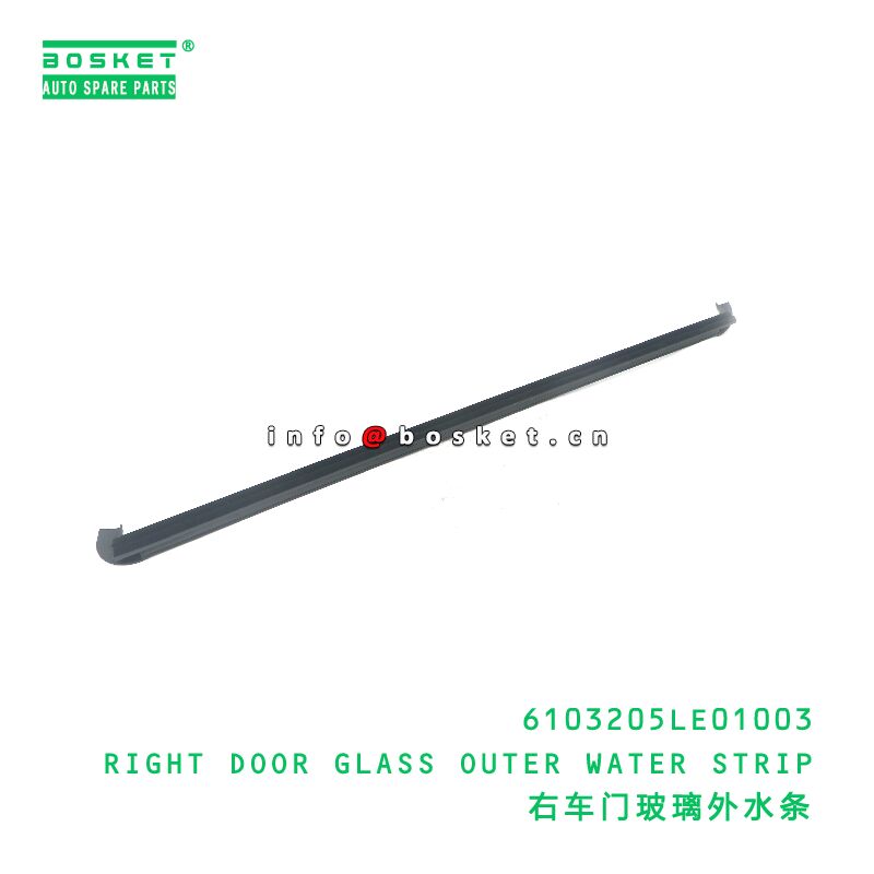 6103205LE01003 RIGHT DOOR GLASS OUTER WATER STRIP suitable for JAC N56 N75 N80 N90 N90 N120 6103205LE01003