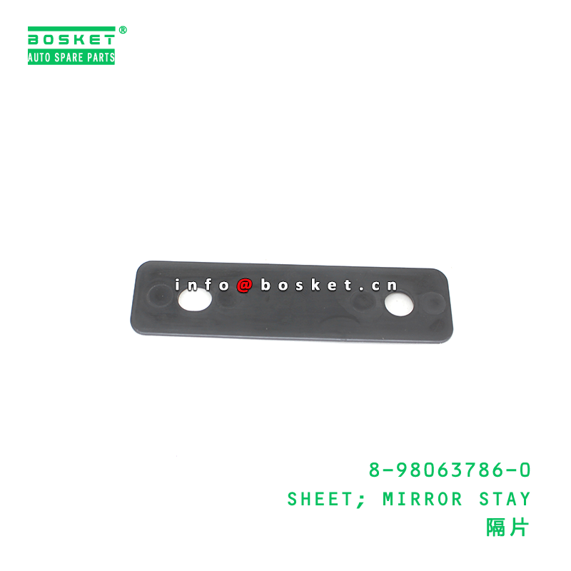 8-98063786-0 Mirror Stay Sheet for ISUZU VC46 6UZ1 with 3 Months Warranty