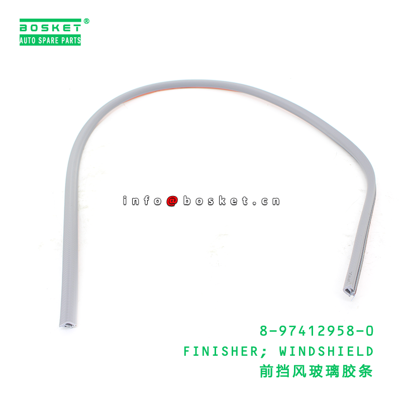 ISUZU 700P 4HK1 Windshield Finisher 8974129580 with Neutral Box Packaging
