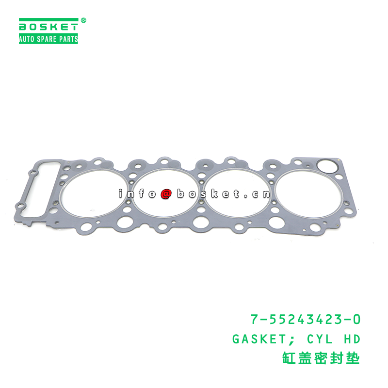 ISUZU 7552434230 Cylinder Head Gasket with 3 Months Warranty - Engine Gasket Replacement