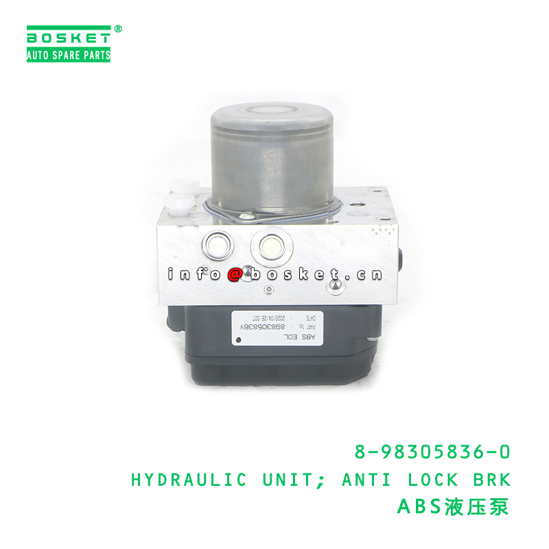 8-98305836-0 HYDRAULIC UNIT; ANTI LOCK BRK suitable for ISUZU 8983058360