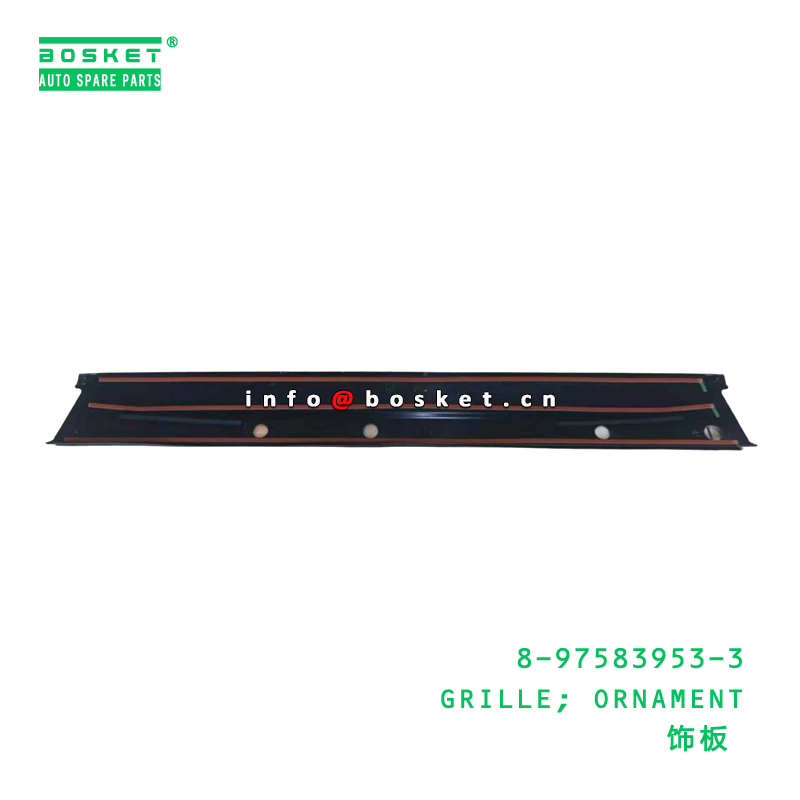 8-97583953-3 GRILLE; ORNAMENT suitable for ISUZU 8975839533