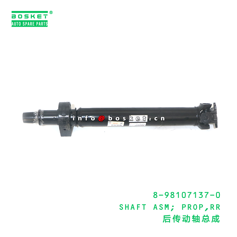 8-98107137-0 SHAFT ASM; PROP,RR suitable for ISUZU 8981071370
