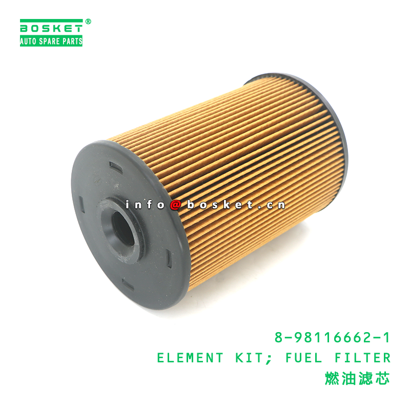 8-98116662-1 ELEMENT KIT; FUEL FILTER suitable for ISUZU 6WG1 8981166621