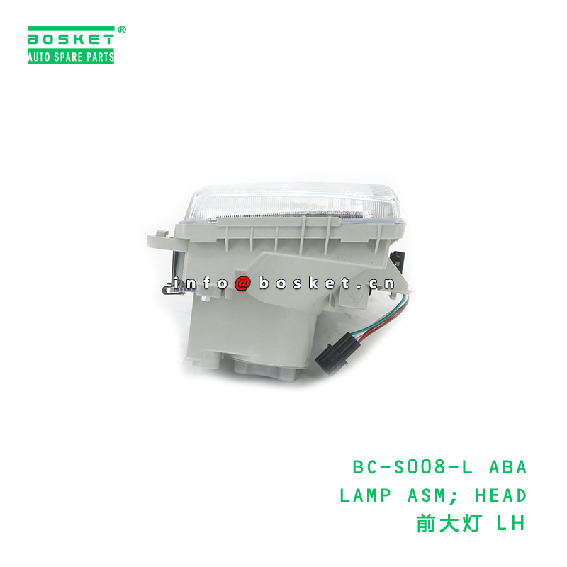 BC-S008-L ABA Head Lamp Assembly FUSO CANTER Compatible Headlight Assembly 1PCS Pack Quantity